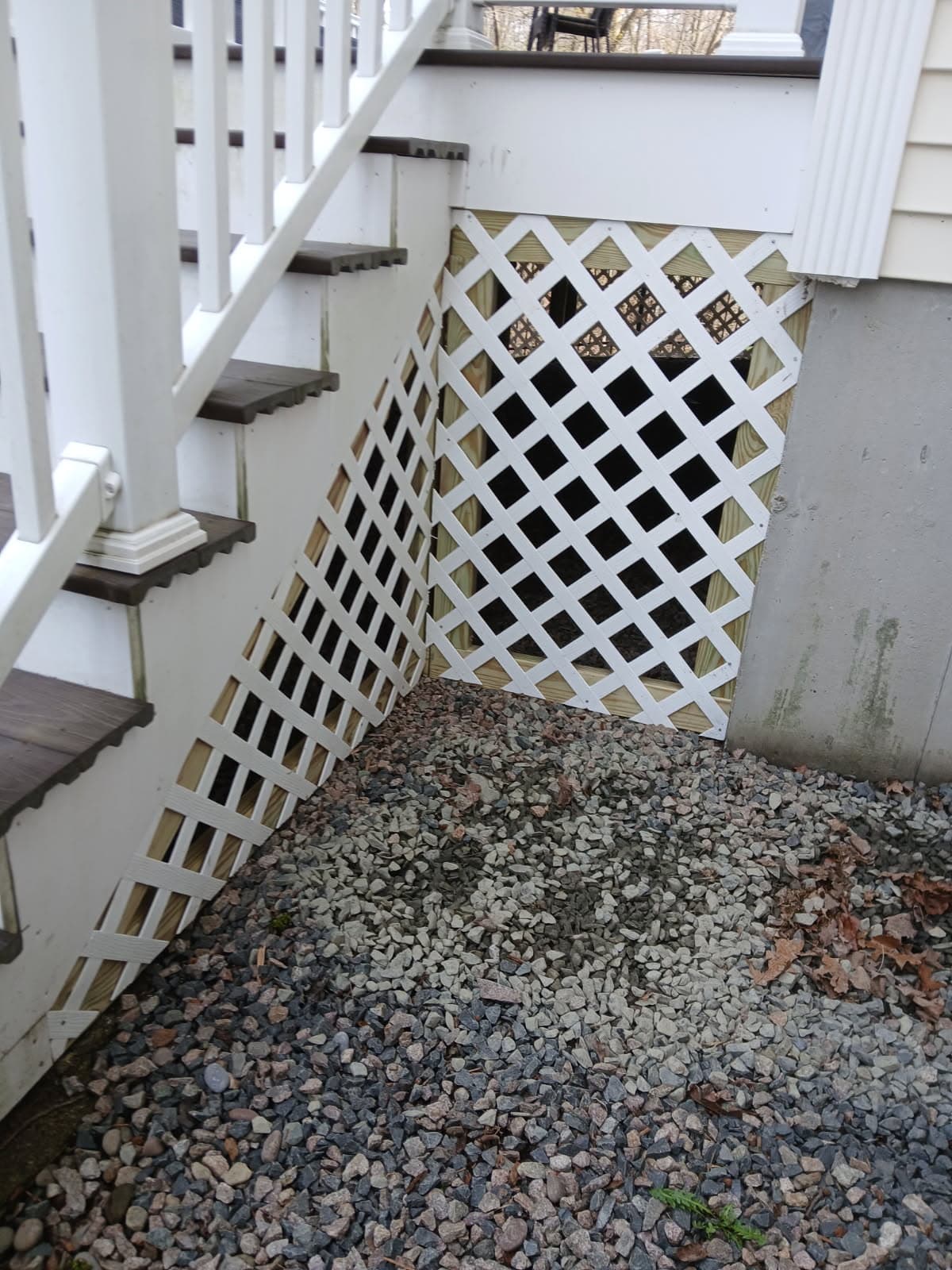 Deck work project photo