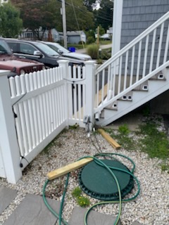 Before - Garage Drain & Pump Replacement