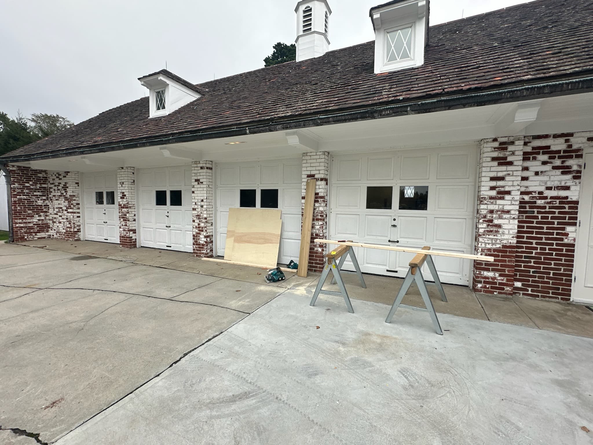 Before - [Deposit Only] Garage Door Painting & Mechanical Replacement