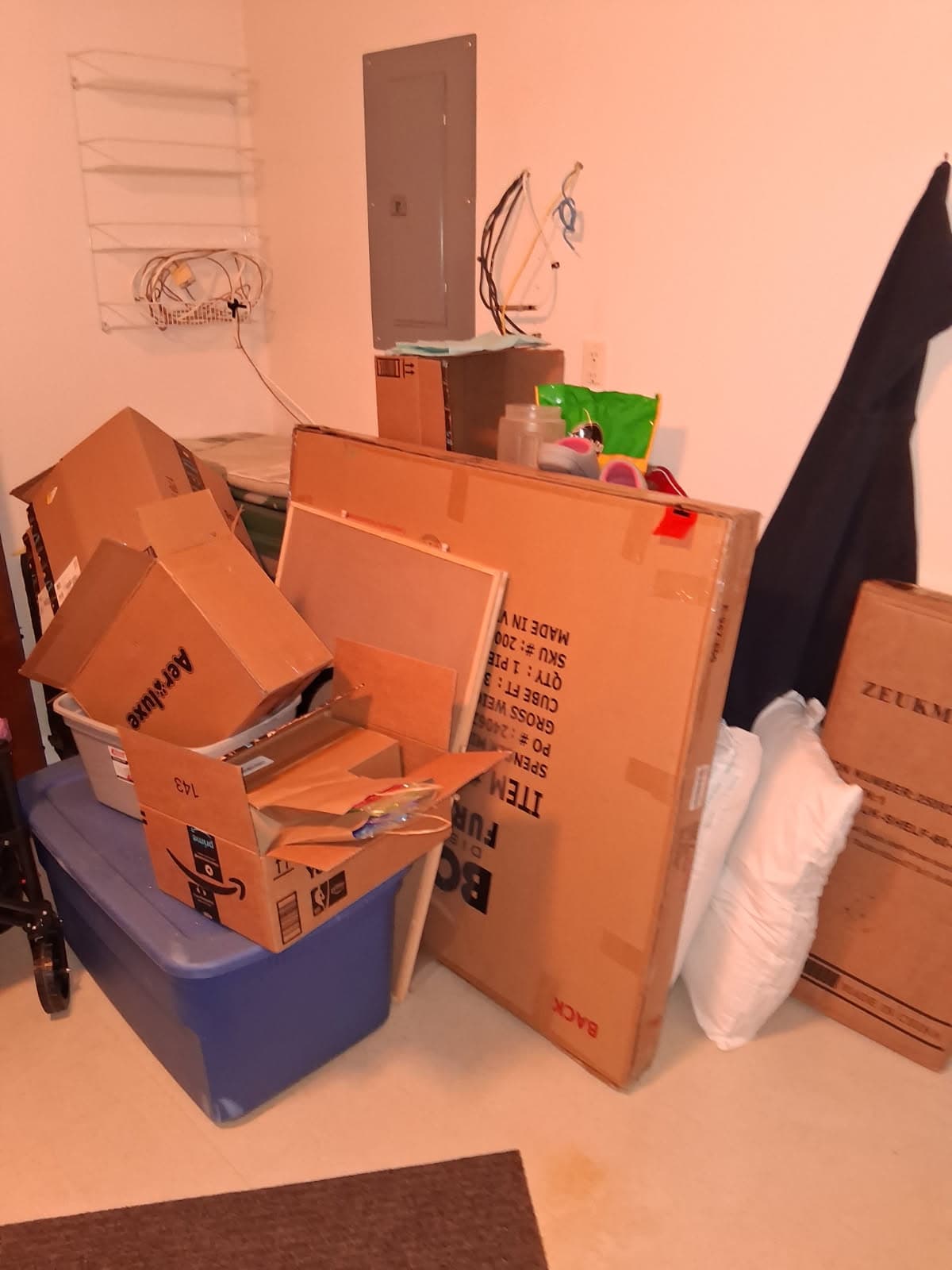 After - Storage Area Declutter and Organize